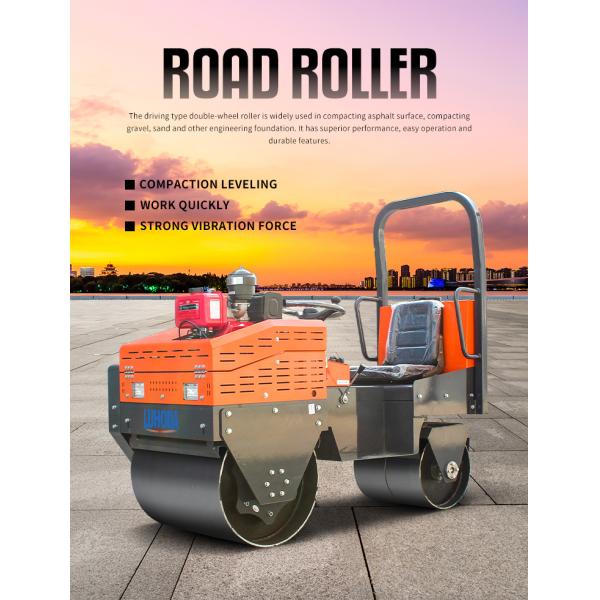 1 Ton 2 Ton 3 Ton Compactor Road Roller Construction Machinery Vibratory Asphalt Roller Price