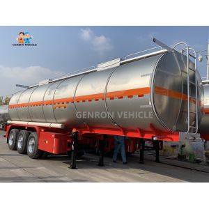 45000L 5 Compartments Aluminum Alloy Liquid Tanker Trailer