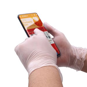 Clear Powder Free Disposable Vinyl Gloves For Foodservice / Medical