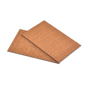 Heat Insulation Aluminum-Wooden Composite Panel Lightweight Durable