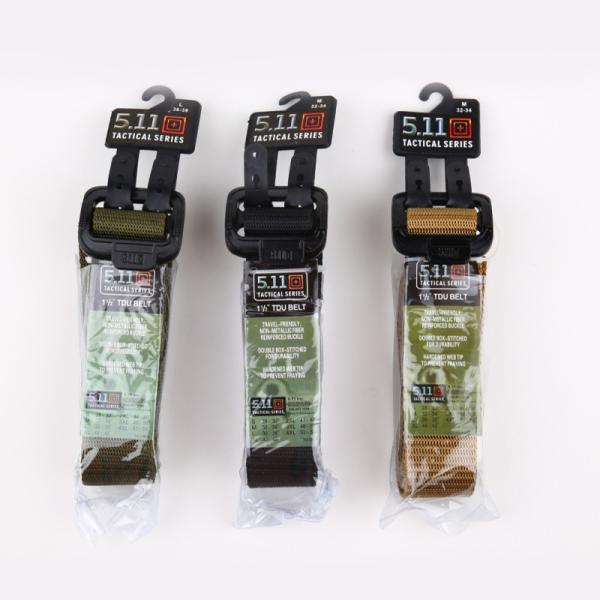 TDU Outdoor Tactical Belt men's casual belt outdoor Nylon military style alloy buckle belt