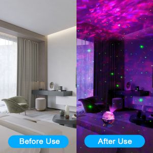 Rotatable Bluetooth Galaxy Nebula Projector Light Multipurpose