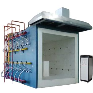 Quality Multifunctional Vertical Fire Testing Equipment Furnace PC Controlled Micro Control for sale