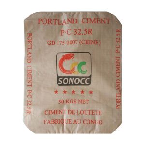 20kg - 50kg Polypropylene Valve Cement Bag Laminated Empty PP Bags
