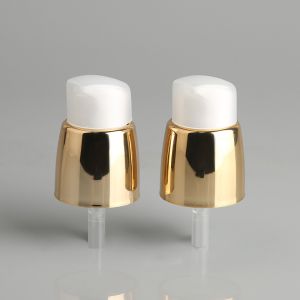 Dispenser Pump with PP Half Over Cap Customization White Plastic Cream Pump