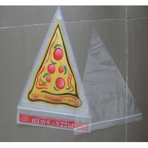 Custom Triangle Sandwich Packaging Bag BOPP Plastic Pouches With Zipper
