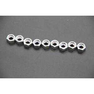 Hardware Fasteners Heavy Hex Nuts Prevailing Torque Type Grade 10 M8 For Rail