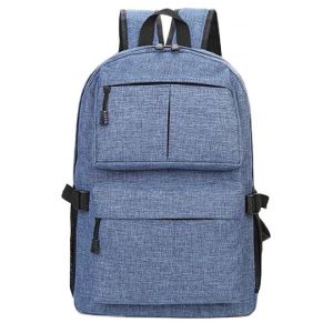 China 33x12x47cm Canvas School Backpacks on sale