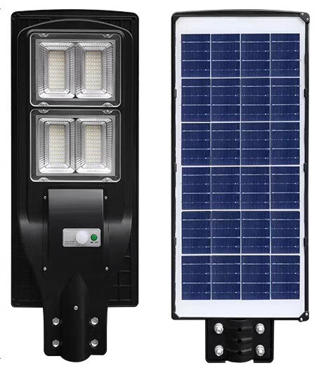 Integrated Motion Sensor Street Lights 200w Outside Intelligent Polycrystalline