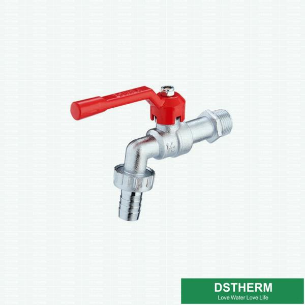 Buy Aluminum Handle Chrome Plated Male Threaded Brass Bibcock at wholesale prices