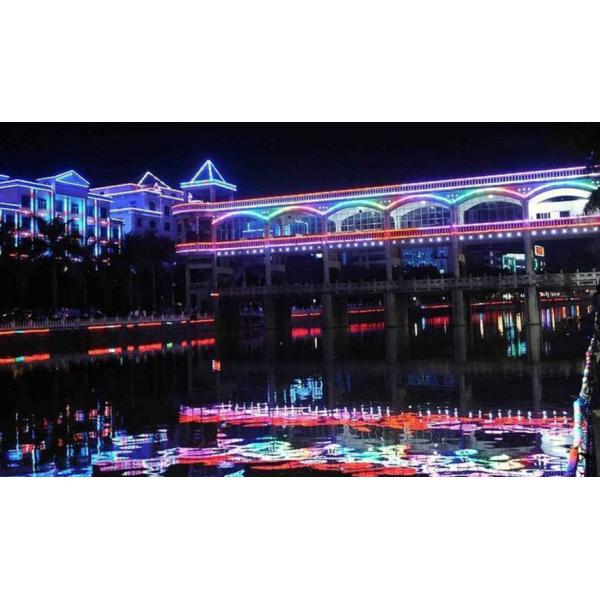 Outdoor Waterproof LED Strip Light Flexible SMD3528 IP66 12VDC Front / Rear Service