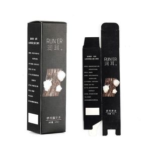 Paperboard Custom Luxury White Cardboard Recyclable Box for Skincare Cosmetics