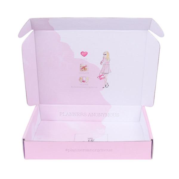 Matt Lamination Aircraft Drawer Paper Box White Card Color Boutique Gift Box