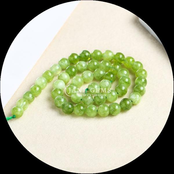 Polished Round Shape Gems Bead in Assorted Colors Various Chalcedony Loose Bead Strands for Jewelry Making Supplies