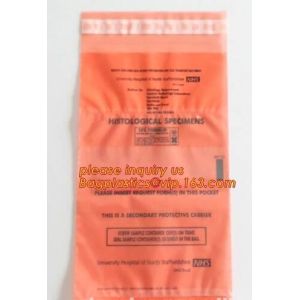 Biodegradable Biohazard Specimen Bag, Biohazard Specimen Transport Bag, Medical