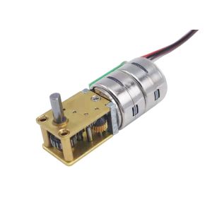 China High Torque Multi Gear Ratio Double Stack Stepper Motor 15mm With Worm Gearbox on sale China High Torque Multi Gear Ratio Double Stack Stepper Motor 15mm With Worm Gearbox on sale