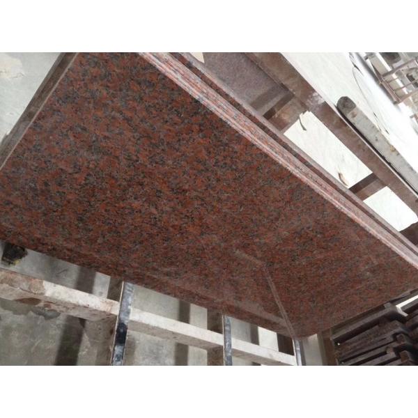 Polished G562 Maple Red Granite Exterior Stair Design Stair Tread Non Slip