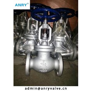 Pressure Seal Flanged DIN Steel Valves RF GGG40.3 WCB 13%CR Globe Valve Disc