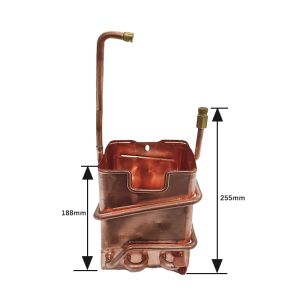 Household Gas Heater Copper Heat Exchanger Brass Part