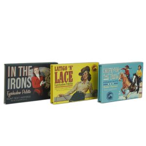 Recyclable Paper Packaging Cardboard Eyeshadow Palette Empty Cosmetic Box