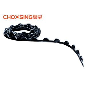 Quality Plastic Materials Zig Zag Spring Clip Strip 144 M / Roll Length No Change Of Tools for sale