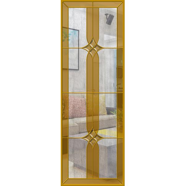 Original Artwork Architectural Decorative Stained Glass Door Panels Nouveau Art Deco