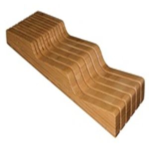 multifunctional bamboo knife block knife sets with block
