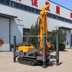 EU Standard Drilling Depth 400 Meters High Hydraulic Crawler Water Well Drilling