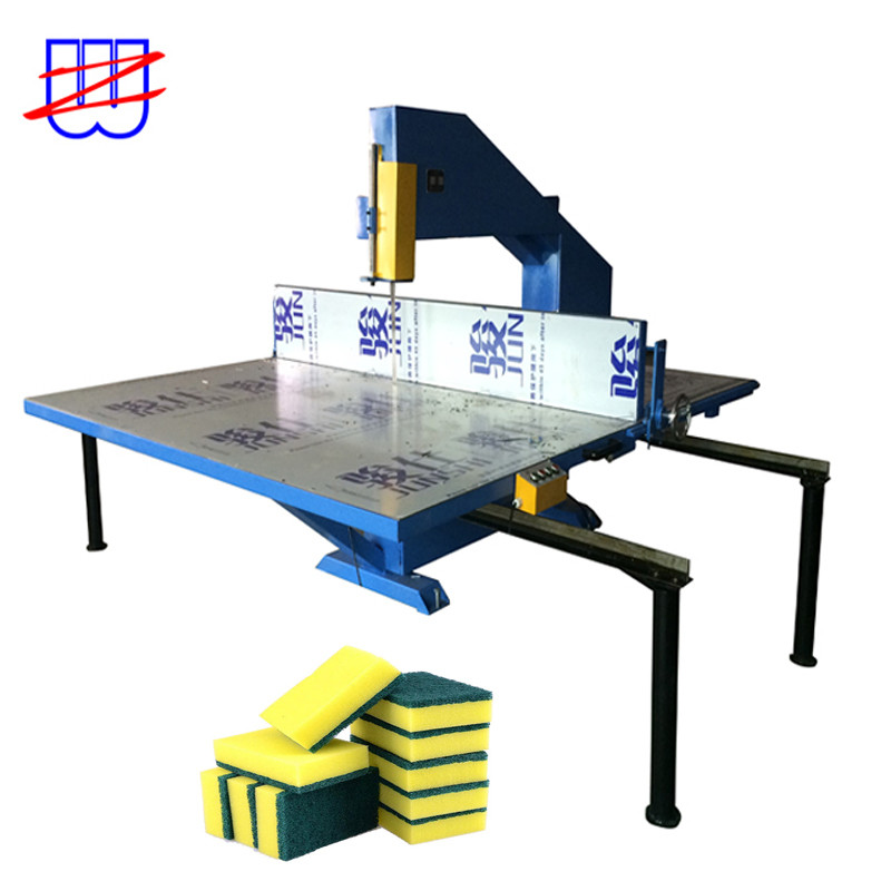 Quality 450mm Manual Kitchen Sponge Vertical Cutting Slitting Machine for Accurate Cutting for sale