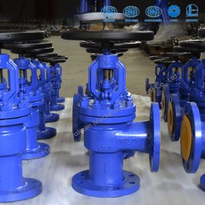 Butt Welding Ends Angle Globe Valves EN 13709 DN15 - DN400