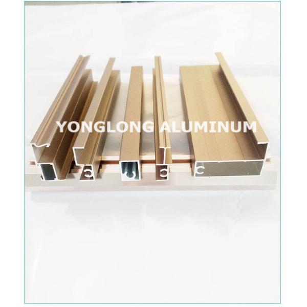 Sliding Wardrobe Anodized Aluminum Structural Framing 1.2 / 1.4 Thinckness