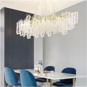 Modern Luxury Living Room Ceiling Crystal Entryway Chandelier Lighting Home