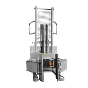 Sinolift CTD1000SR Semi-Electric Stainless Steel Clamp Roll Lifter