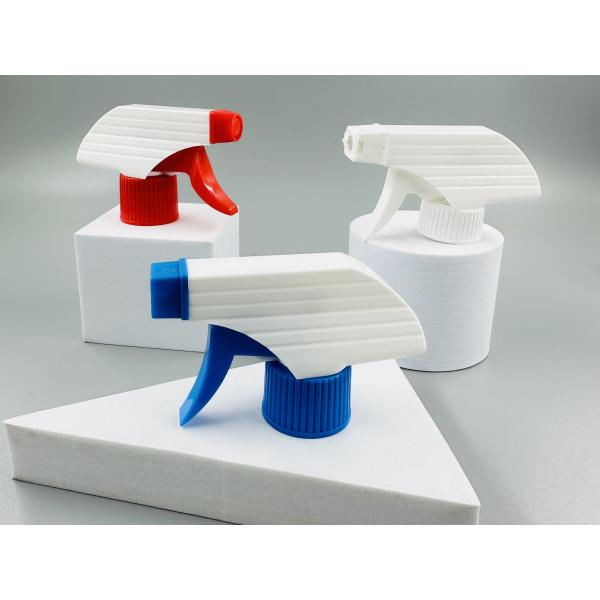 Customized Colorful Plastic Trigger Sprayer for Household Cleaning in Blue White Red
