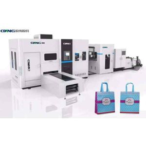 Buy cheap Touch Screen Non Woven Box Bag Making Machine from wholesalers