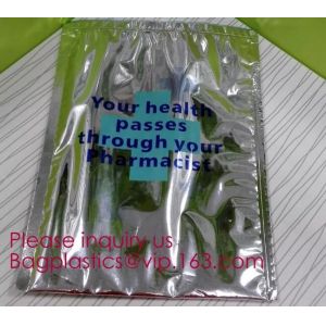 reflective Thermal Plastic handle portable aluminum epe foam Insulation bag cool