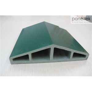 Green Special Form Glazed Terracotta Wall Tiles With Eco - Friendly Materials