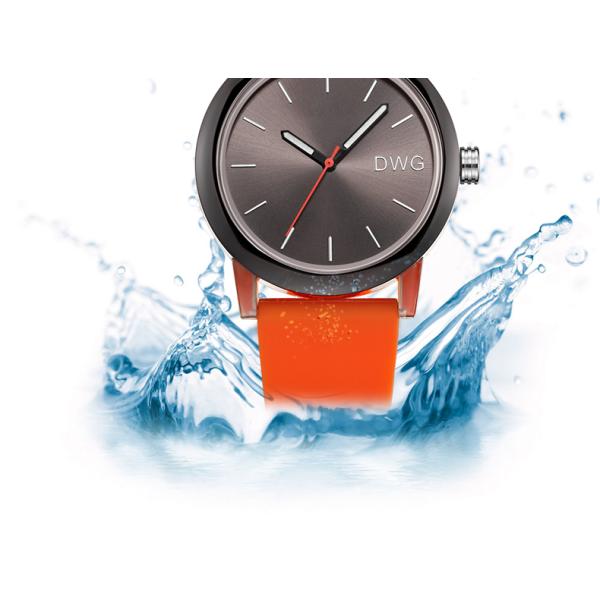 Transparent Silicone Plastic Quartz Watch Unisex Analog Quartz Miyota Movement