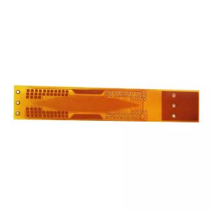 China Polyimide FPC Cable Yellow Flexible PCB With 2 Layer Circuit on sale