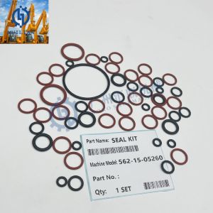 China 562-15-05260 5621505260 Seal Kit Excavator Hydraulic Oil Seal Oil Sealing Hydraulic Seal Kit for Loader Excavator Bulldozer on sale