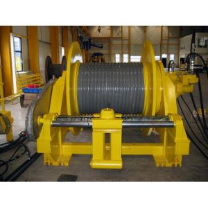 Galvanized Hydraulic Hoisting Winch For Trawler And Ship Platform