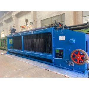 SGS 84*110mm Double Twist Hexagonal Gabion Wire Mesh Machine
