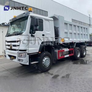 HOWO 10 Wheeler 371hp 20cbm Dump Truck Front Lifting