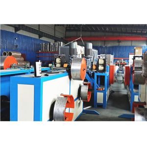 Hydraulic Pressure Brad Nail Making Machine 100 Wires Flattening And Gluing