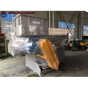 Solid Structure Single Shaft Shredder Machine 320mm - 630mm Rotated Diameter