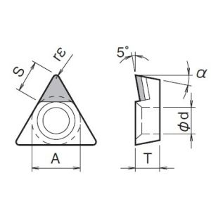 TBMT / TCMT CNC Turning Insert Tipped Pcd Cutting Tools Insert Super Hard