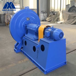 Aluminium Alloyed Smelting Furnace Centrifugal Flow Fan Energy Efficiency