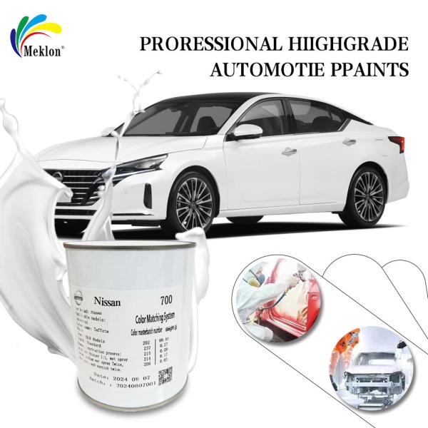 Buy Nissan ABQ White Pearl Car Paint Gloss Finish Auto Paint at wholesale prices