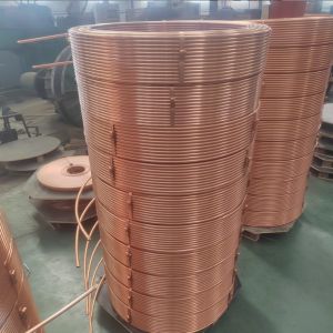 C10100 C11000 C12000 AC Copper Pancake tubing / AC Copper Pipe