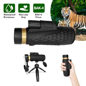 18x62 HD Bak4 Mobile Phone Telescope Low Night Vision For Adults Birding Hunting
